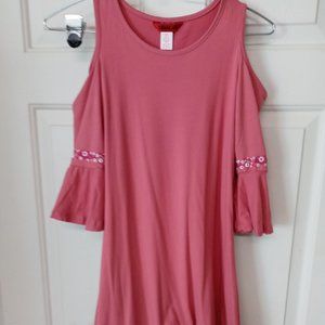 1st Kiss Girls Casual Open Shoulder Dress